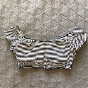 Off the shoulder swim top by Victoria Secret